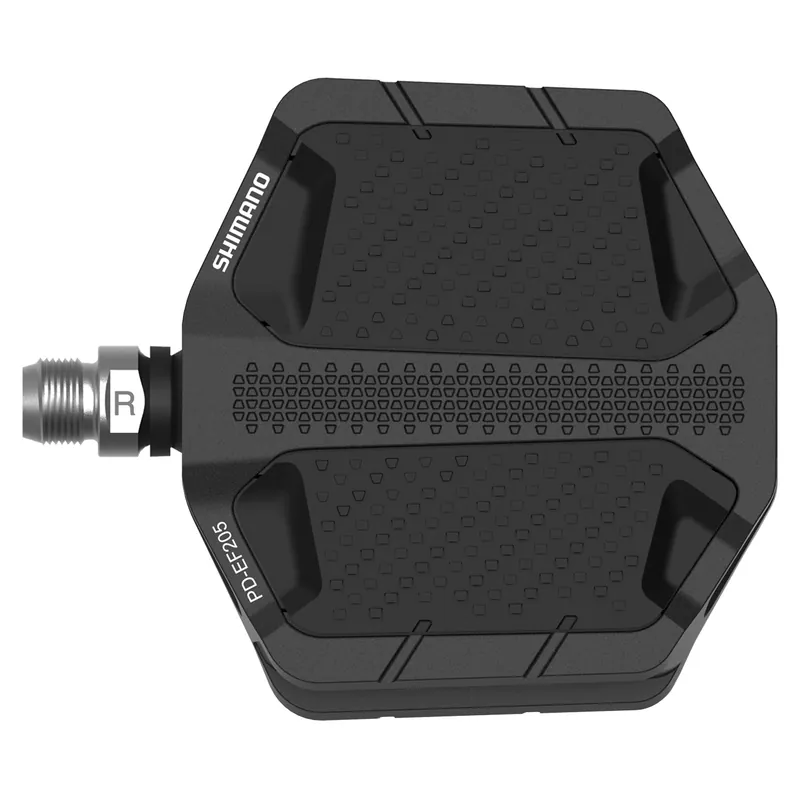 Nejlepší Cena Platformové pedály Shimano PD-EF205 Flat černá