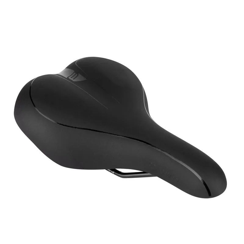Sedlo FORCE COMFORT GEL pánské turistické, černé Vrácení Zdarma