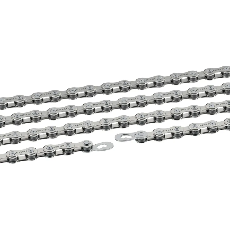 Expresní Doručení Řetěz CONNEX 11sW pro 11-kolo, voskovaný, stříbrný