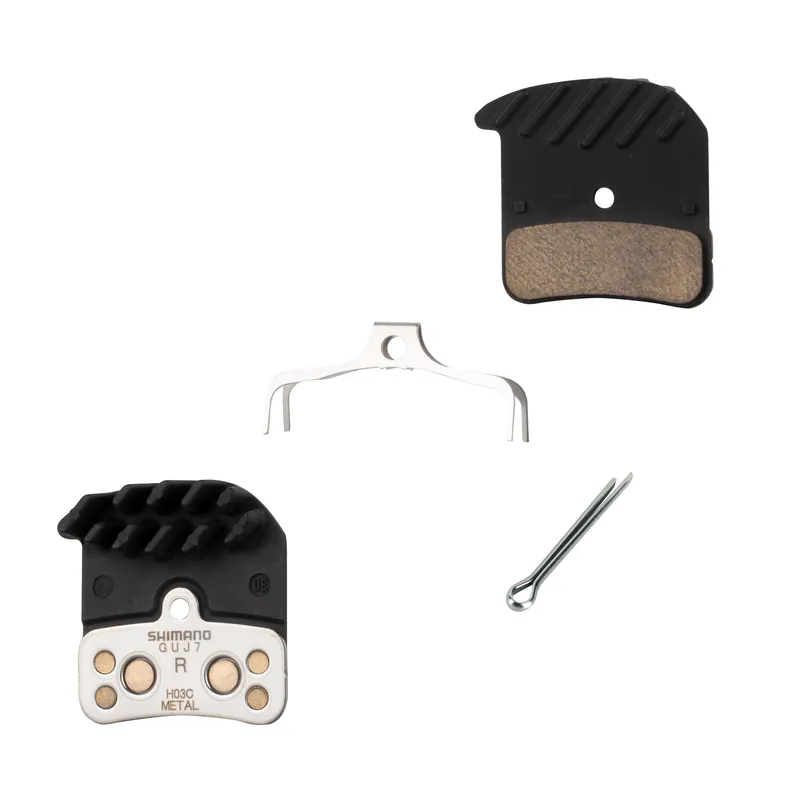 Sleva Destičky brzd Shimano H03C kovové, s pružinou+chladič