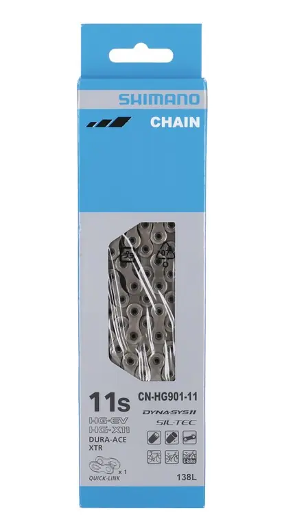 Výprodej Řetěz Shimano CN-HG901-11 138 článků 11-rychlostní balený