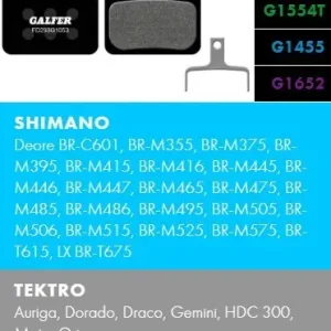 Top Prodej Brzdové destičky GALFER  FD293 - Shimano, Tektro, TRP Standard (FD293G1053)