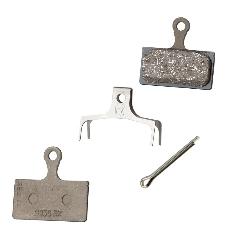 Destičky brzdové Shimano BP-G05S-RX polymerové, s pružinkou Tovární Cena