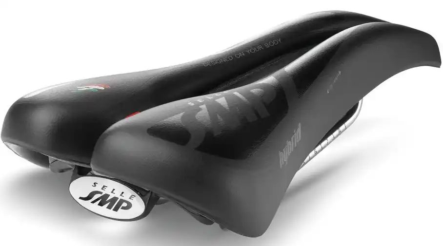 Sedlo na kolo Selle SMP Hybrid Gel černé Sezónní Sleva