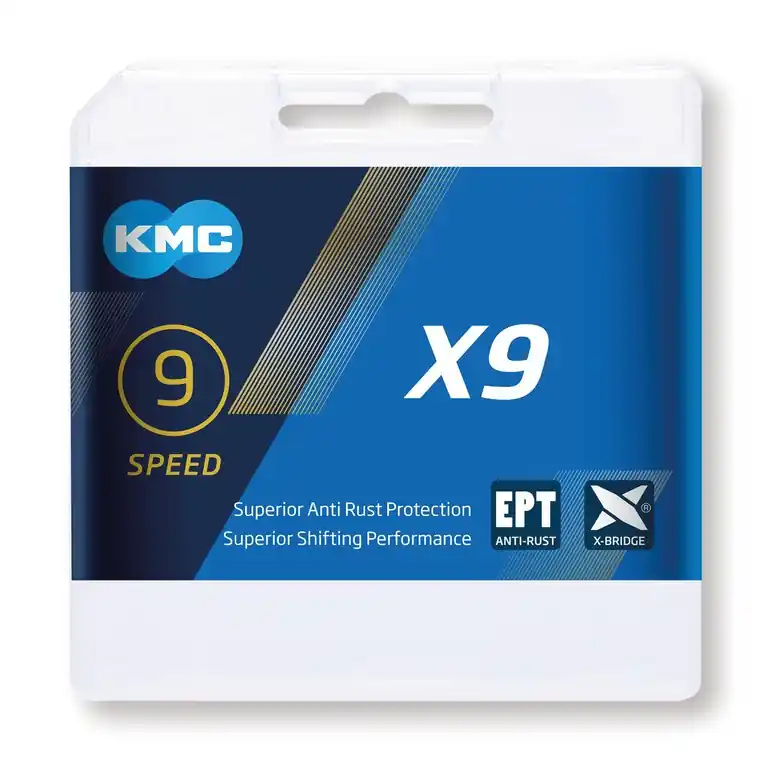 Řetěz na kolo KMC X9 EPT 9-rychlostní Přímo Od Výrobce
