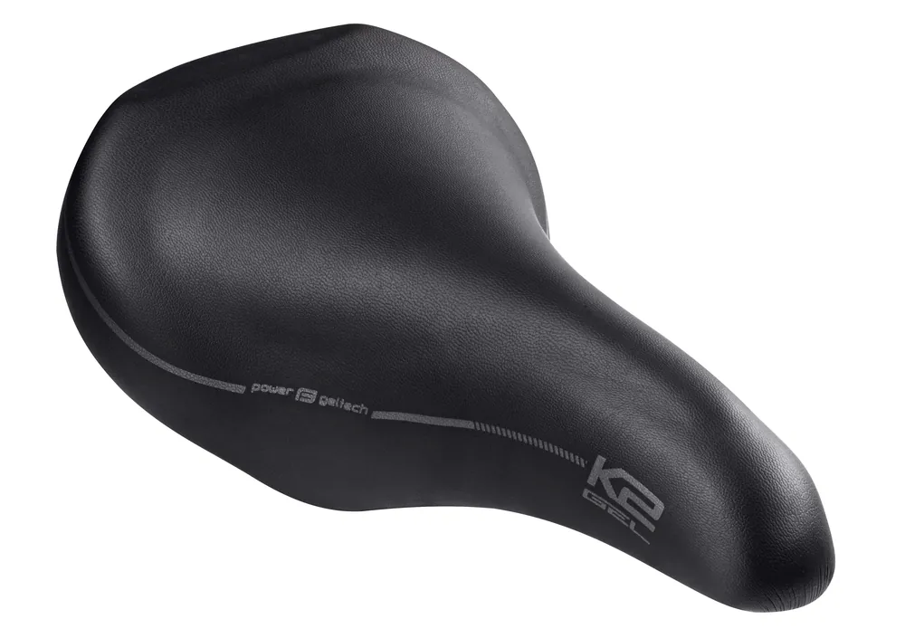 Sedlo FORCE K2 GEL černé Akční Nabídka
