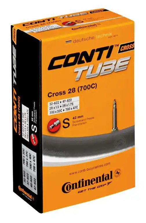 Duše Continental Cross 28\\" 700x32\\/47C, 32\\/47-622, galuskový v. 42mm Akce