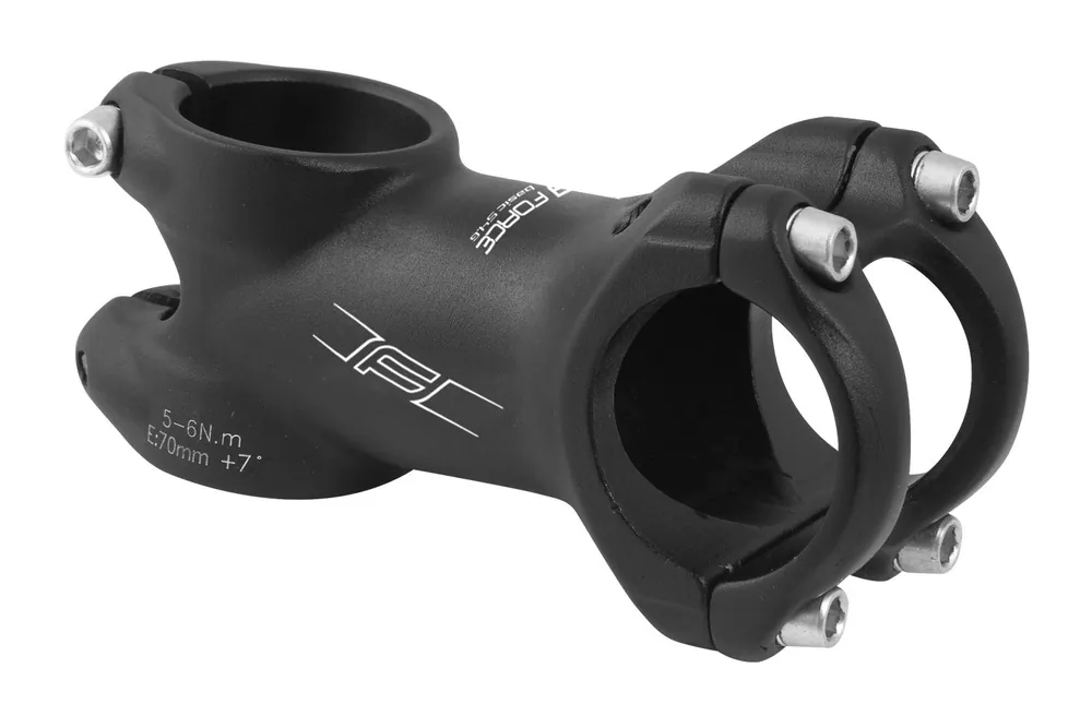 Představec FORCE BASIC S4.6 31,8 mm Al černý Cenově Výhodný