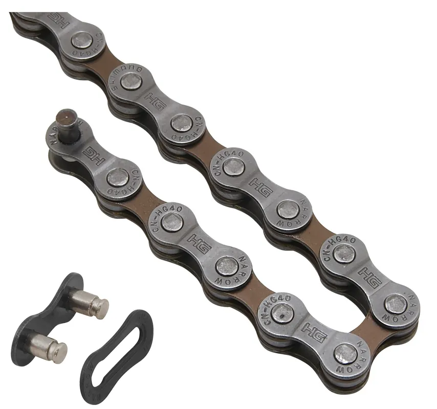 Nejlepší Volba Řetěz Shimano CN-HG40 balený + spojka 8k