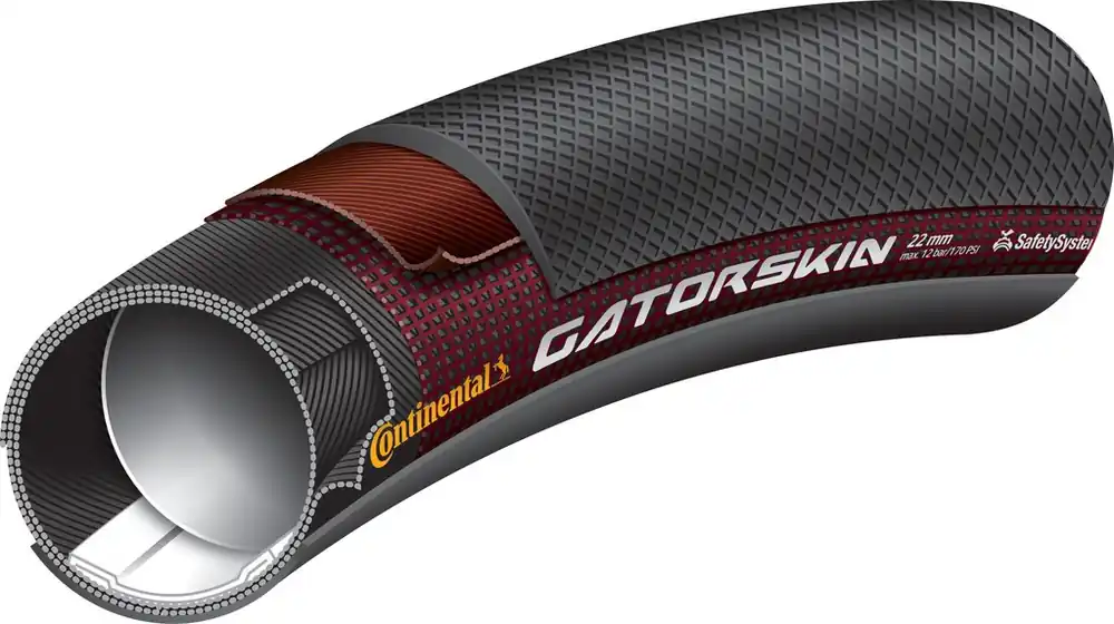 Galuska Continental Sprinter Gatorskin 28\\"x22mm černá Dura Skin Vrácení Zdarma