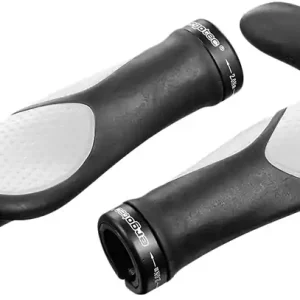 Ergonomické gripy s rohy Ergotec OSLO černé-bílé Speciální Cena