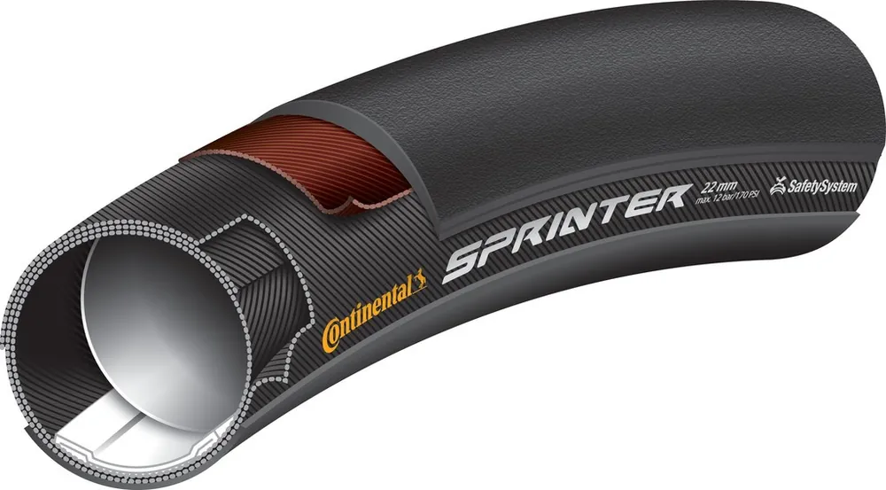 Galuska Continental Sprinter 28\\"x25mm černá Omezená Nabídka