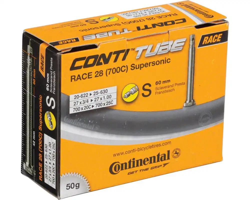 Duše Continental Race 28 Supersonic 700x20\\/25C, 20\\/25-622\\/630 galuskový v. 60mm Rychlé Dodání