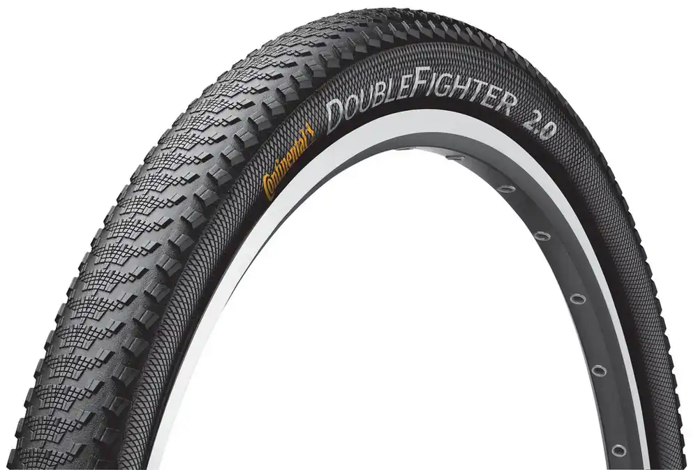 Kup Teď Plášť Continental Double Fighter III 24x2.00\\" 50-507 černá\\/černá