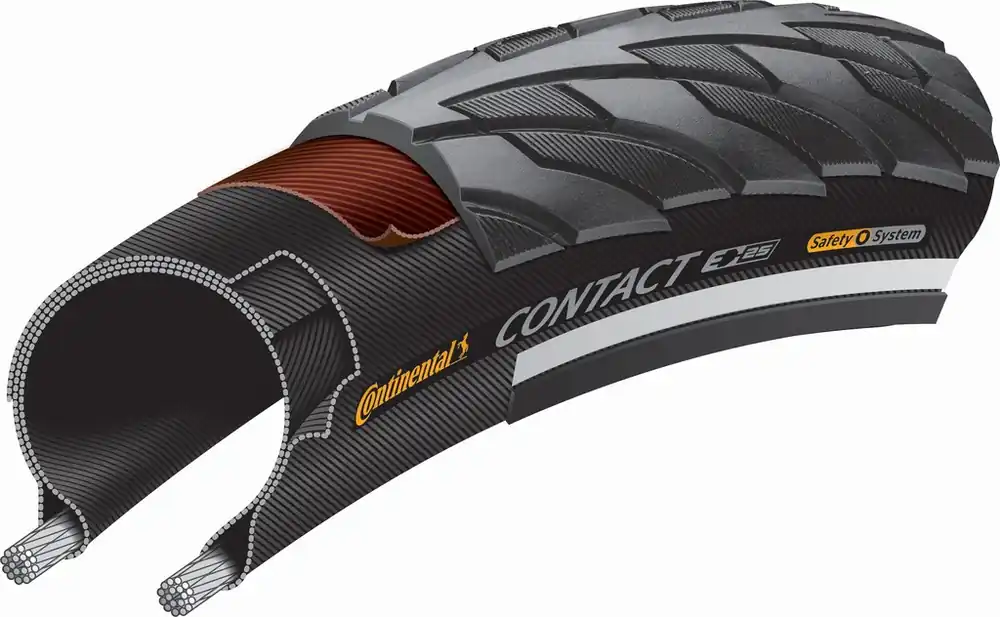 Zlevněný Plášť Continental Contact Reflex 26x1.75\\" 47-559 černá Reflex