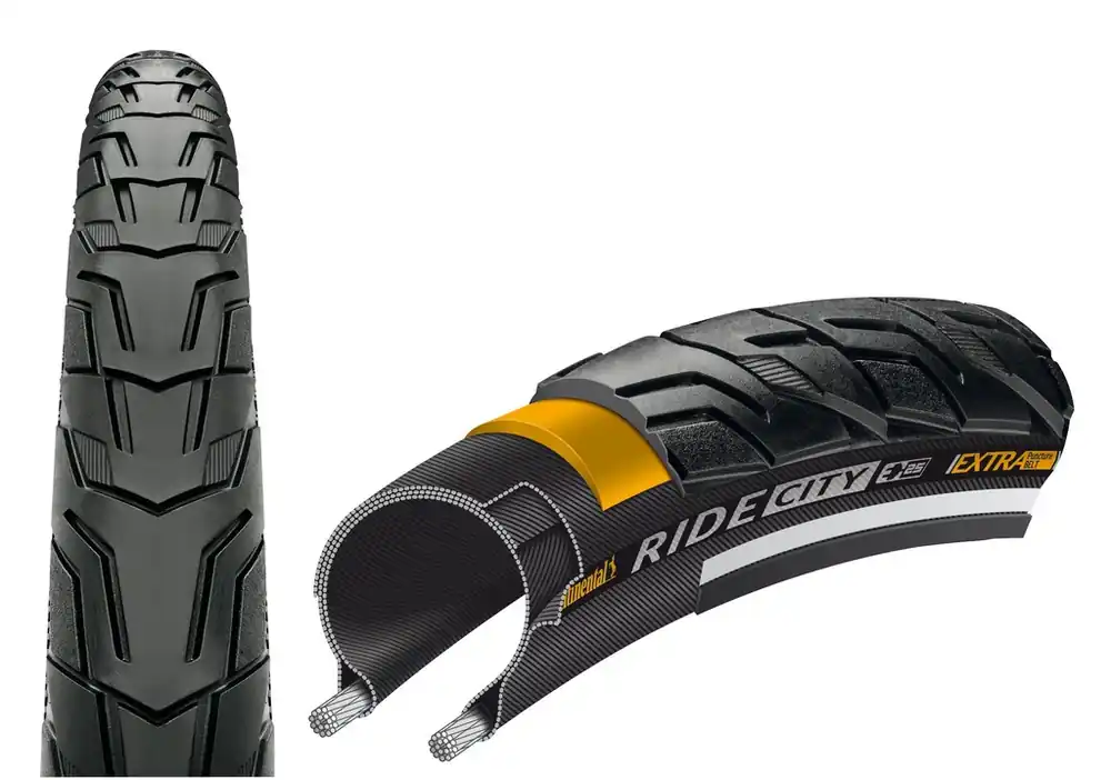 Nakupujte Hned Plášť Continental Ride City drátový 28x1 3\\/8x1 5\\/8 37-622 černá Reflex