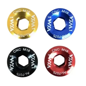 Nová Kolekce Pojistná matice do klik WXM 20 mm AL CNC M20 1ks černá