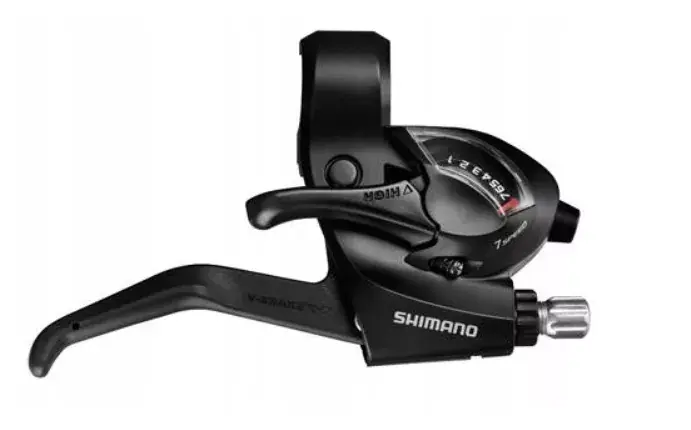 Horká Nabídka Řazení + brzdová páčka Shimano STEF41 7k černé