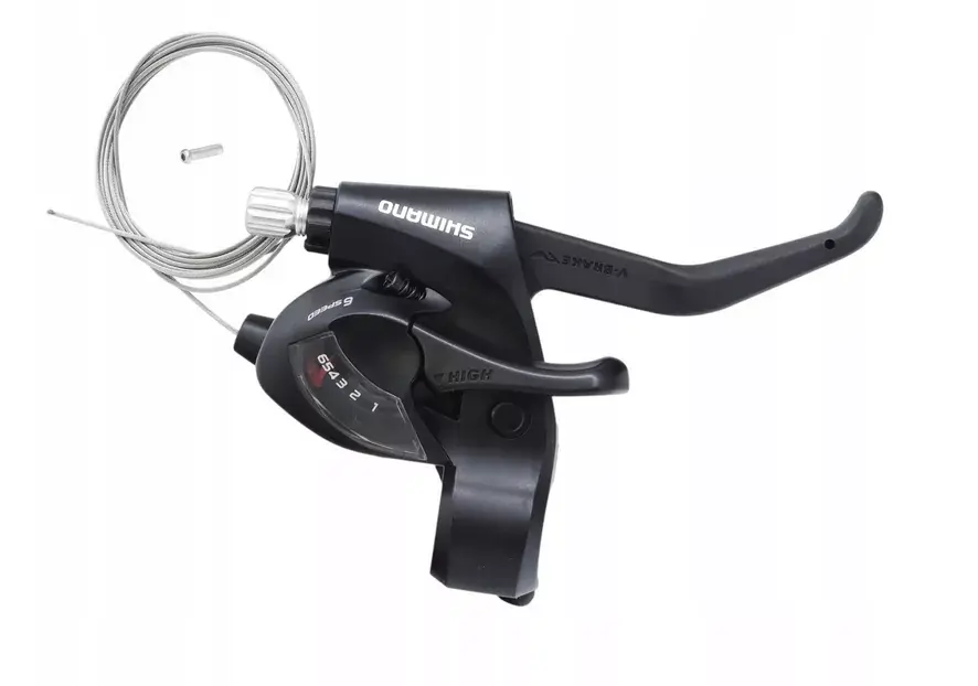 Řazení + brzdová páčka Shimano STEF41 6k černé Značkový