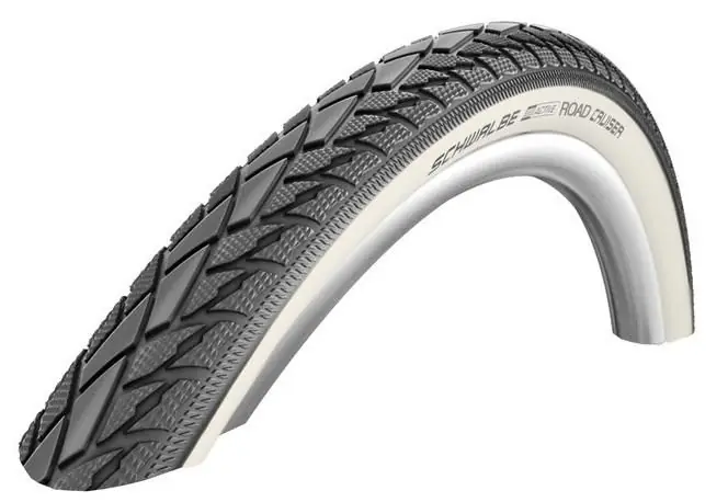 Novinka Plášť Schwalbe Road Cruiser 28\\" 622x42 28x1,6 bílé pruhy