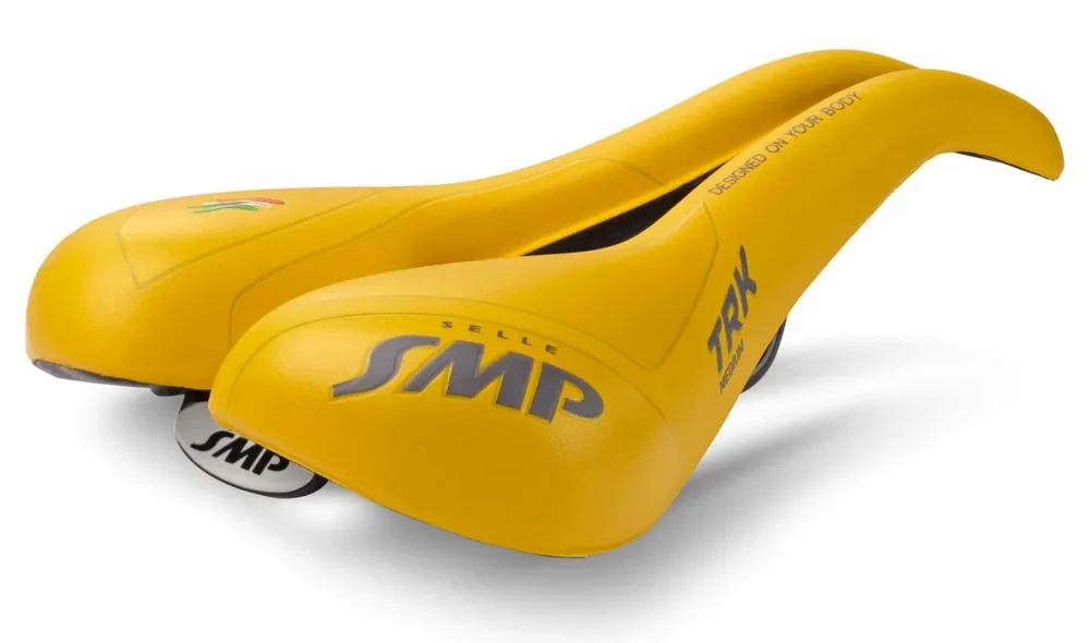 Pouze Dnes Sedlo SMP Selle TRK men medium NEW desing žluté