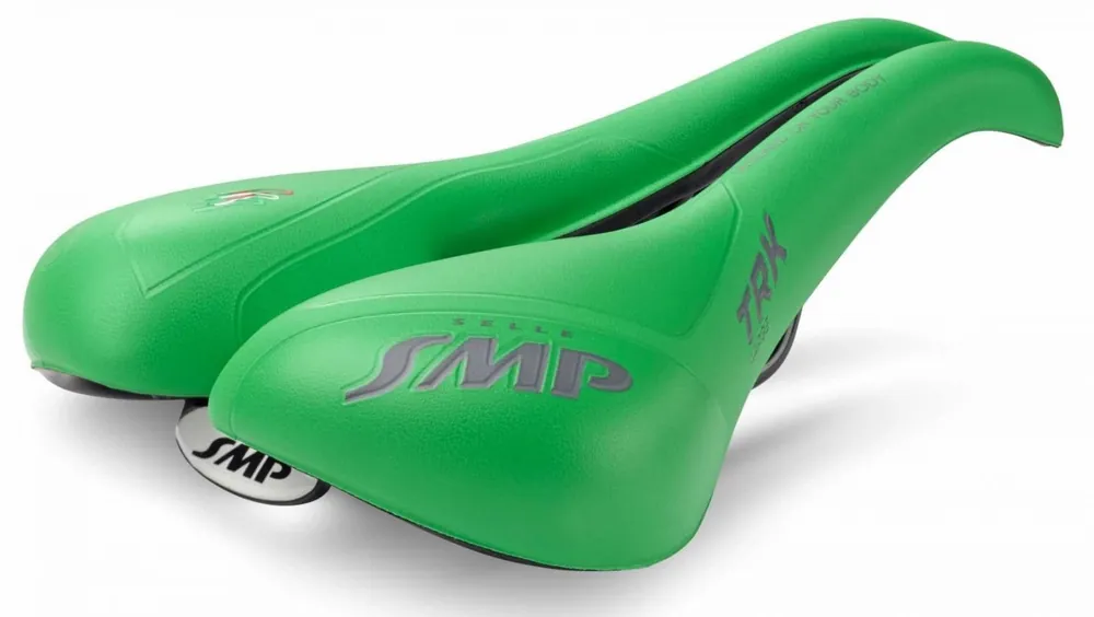 Sedlo SMP Selle TRK men medium NEW desing zelené Vysoce Kvalitní