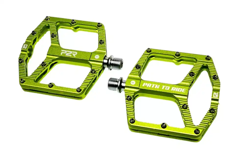 Pedály P2R FLATMAN 80 MT 3SB lime green Nejlepší Volba