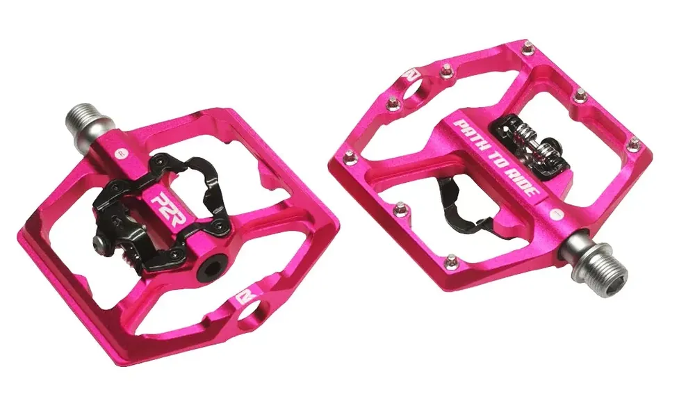 Pedály P2R FLATMAN 70 SPD 3SB magenta pink Bezpečná Platba