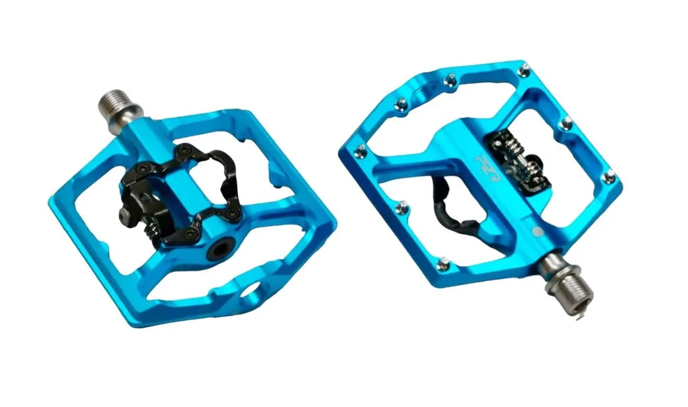 Značkový Pedály P2R FLATMAN 70 SPD 3SB světle modré
