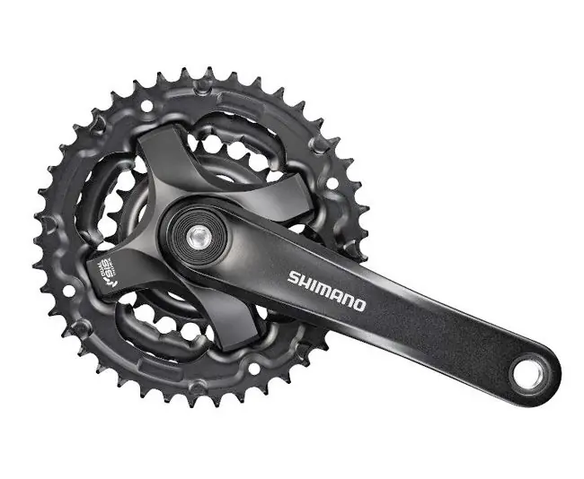 Akční Nabídka Kliky Trojpřevodník SHIMANO FC-TY501 28x38x48 zubů