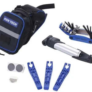 Brašna podsedlová Ken Tech ST-9812B s nářadím a pumpičkou Poslední Šance