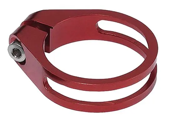 Objímka sedlovky Alhonga CNC 31,8mm červená Koupit Online