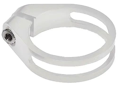 Jen Po Omezenou Doba Objímka sedlovky Alhonga CNC 31,8mm bílá