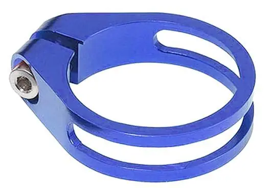 Objímka sedlovky Alhonga CNC 31.8mm modrá Vrácení Zdarma