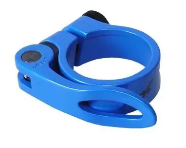 Přímo Od Výrobce Objímka sedlovky MRX 31,8 mm s rychloupínákem modrá