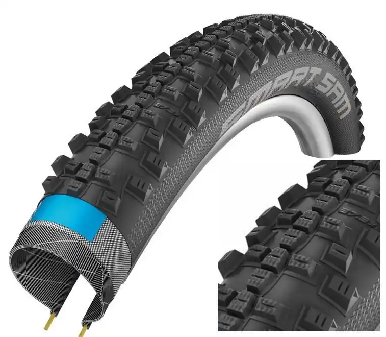 Plášť Schwalbe Smart Sam 26x2,1 HS476 LiteSkin černý Nová Kolekce