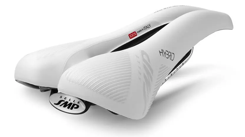 Nejprodávanější Sedlo SMP Selle Hybrid NEW Desing White