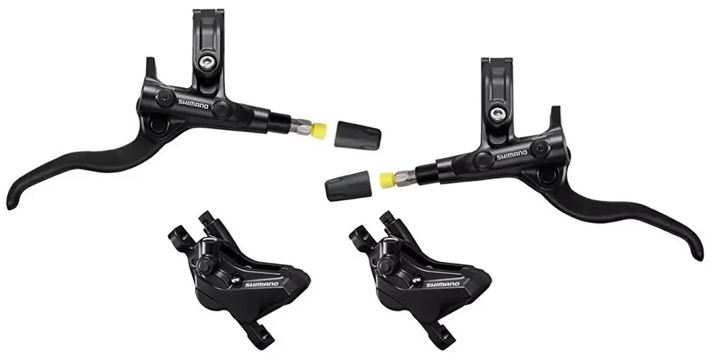 Autentický Kotoučové brzdy Shimano Deore BL-MT4100 L+R zadní+přední černá