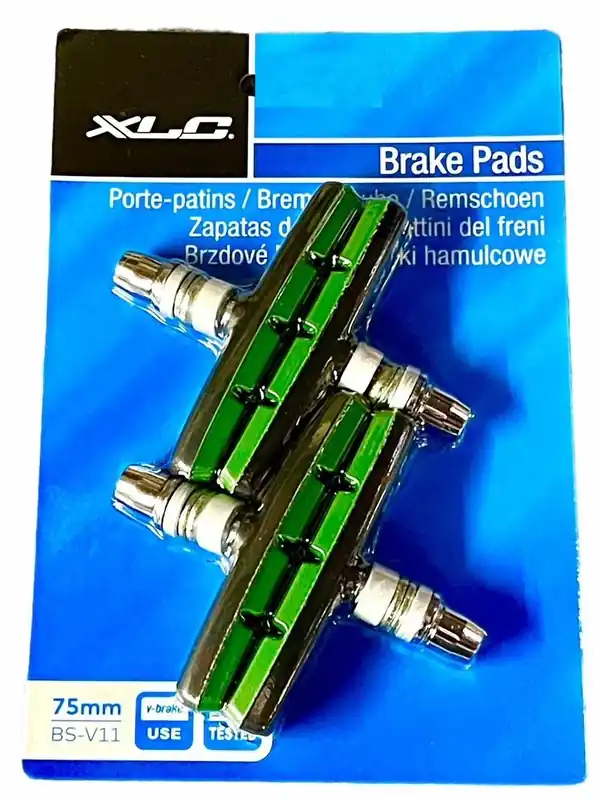 Brzdové špalíky XLC BS-V11 Profi Green 2x pár 4ks Bezpečná Platba