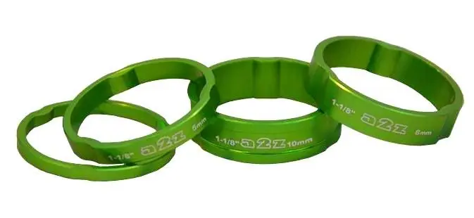 Nejprodávanější Podložka Ahed kroužek pod představec Elox 28,6 set 4ks zelená