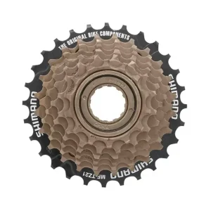 7 kolečko Shimano pastorek 14-28z bronzové s černou Tovární Cena