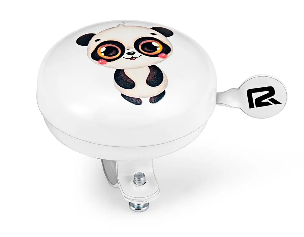 Finální Výprodej Zvonek na kolo P2R RINGO panda bílá