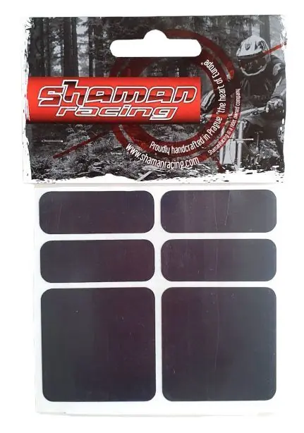 Sleva Nálepky Shaman reflexní sada 6 ks černá
