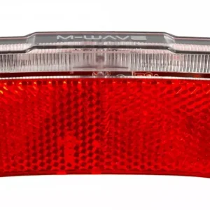 Autentický Zadní světlo M-wave e-bike 3 LED kompaktní na nosič 6-48V