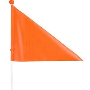 Bezpečnostní praporek kolo vozík kočárek 150 cm oranžový Nejlepší Volba