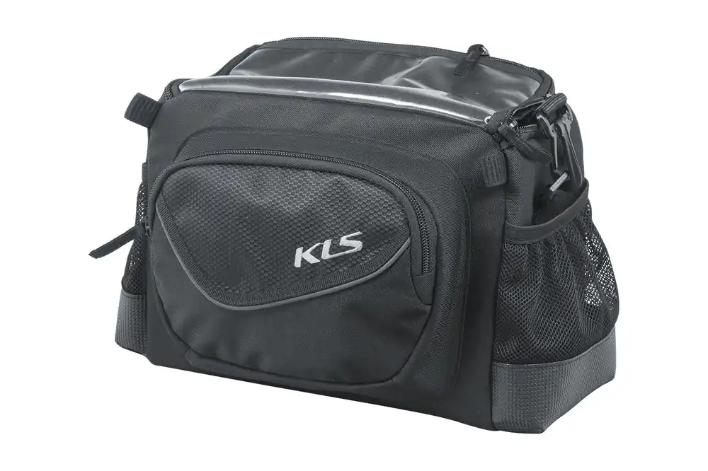 Přímo Od Výrobce Brašna na řídítka KLS Lead 4L klickfix 25,4 až 31,8 mm černá