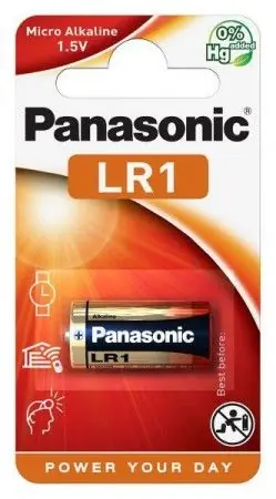 Baterie Panasonic LR1 Alkaline Cell Power 1,5V 900mAh 1ks Akční Cena