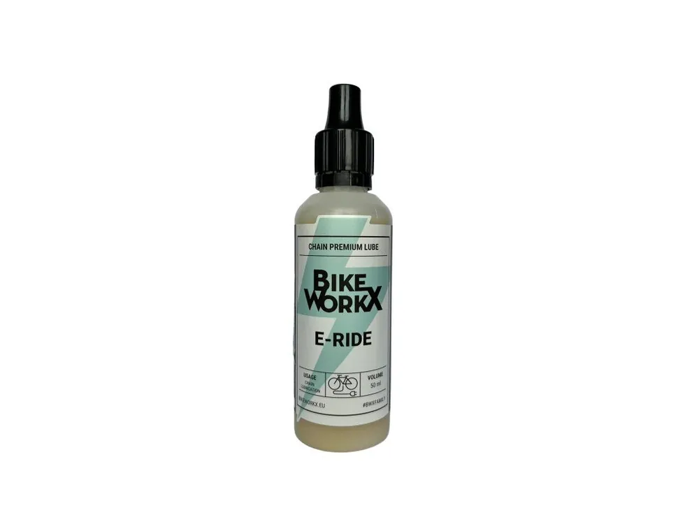 Vysoce Kvalitní Olej na řetěz BikeWorkx E-Ride 50ml