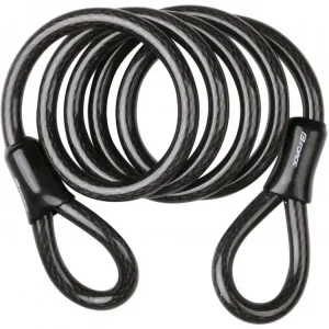 Pouze Dnes zámek-lanko FORCE samostatné , 150cm\\/12mm, černé