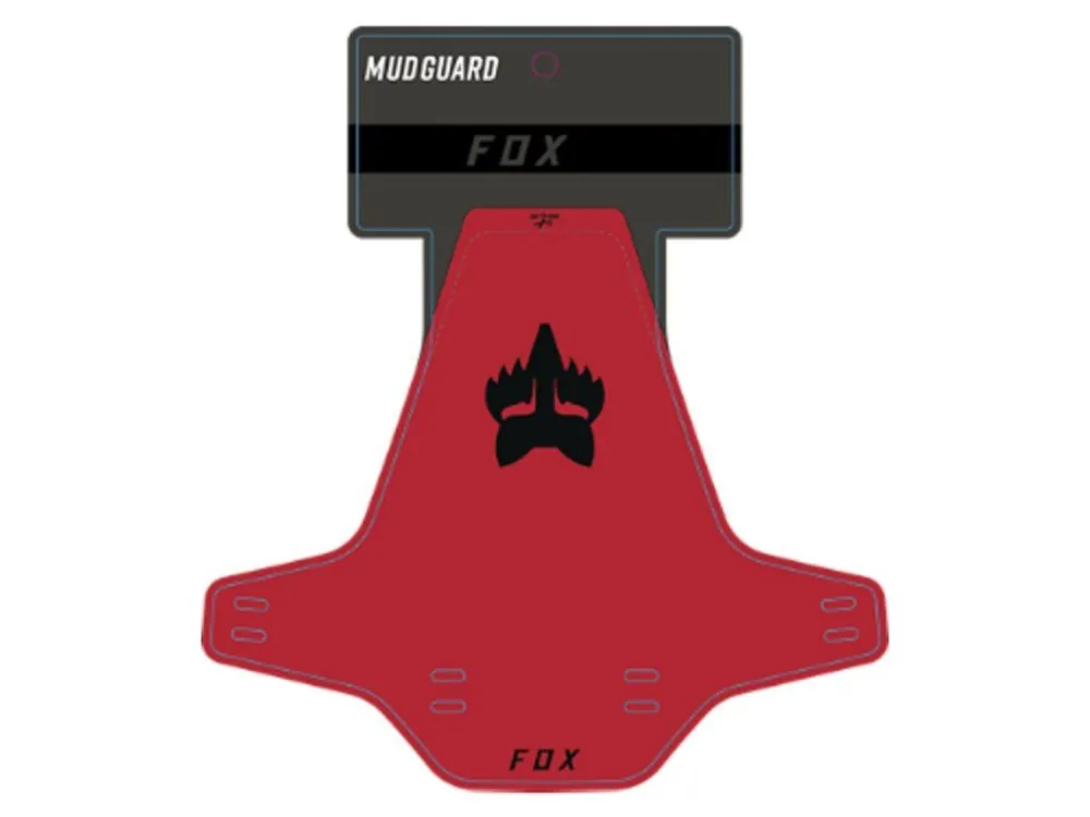 Rychlé Dodání Blatník Fox Mud Guard red